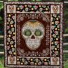 Skull Quilt Blanket Ver 32  Quilt